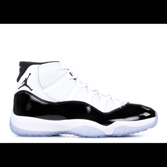 AIR JORDAN 11 RETRO "CONCORD 2018 RELEASE" - Picture 1 of 3
